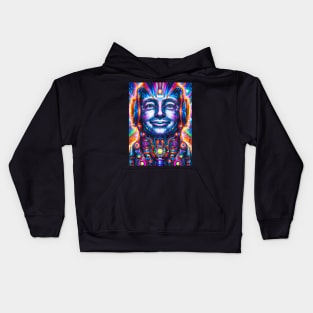 Hyperdimensional Android (5) Kids Hoodie